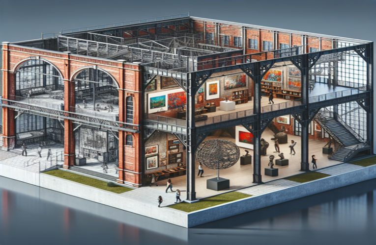 Jak adaptować budynki przemysłowe na galerie sztuki – wyzwania i możliwości w projektowaniu przestrzeni artystycznych